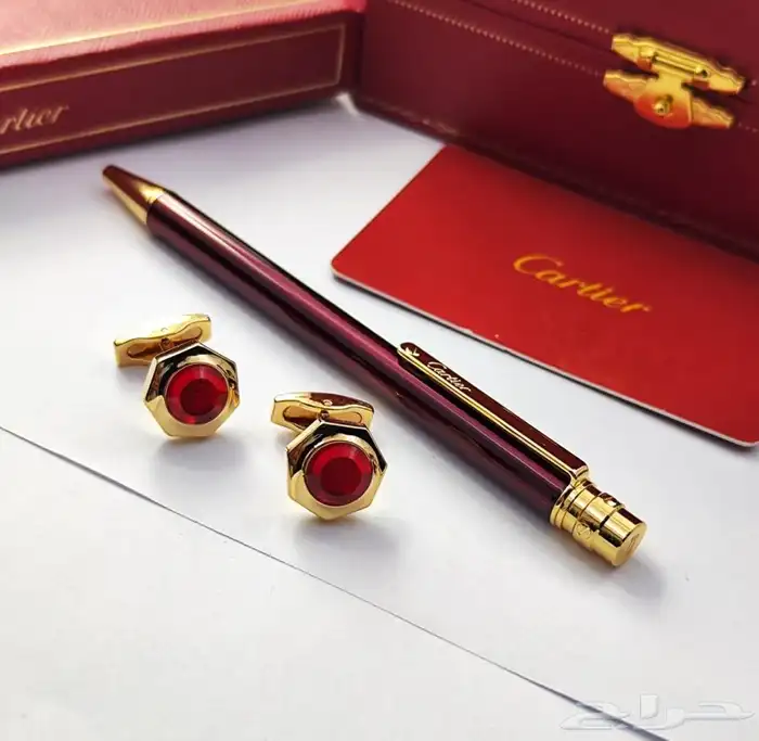 اقلام ماركة كارتير طقم قلم وكبك فقط ب 190 قلم 170 72