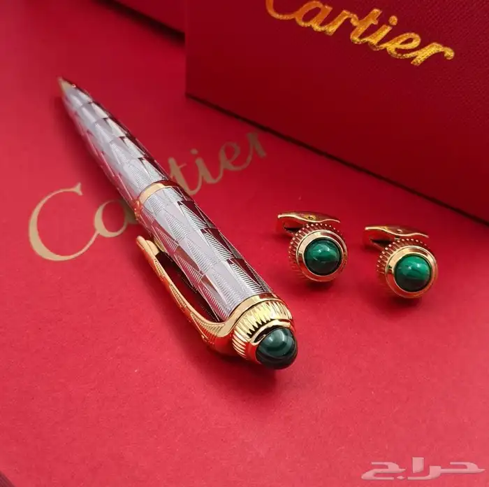 اقلام ماركة كارتير طقم قلم وكبك فقط ب 190 قلم 170 26