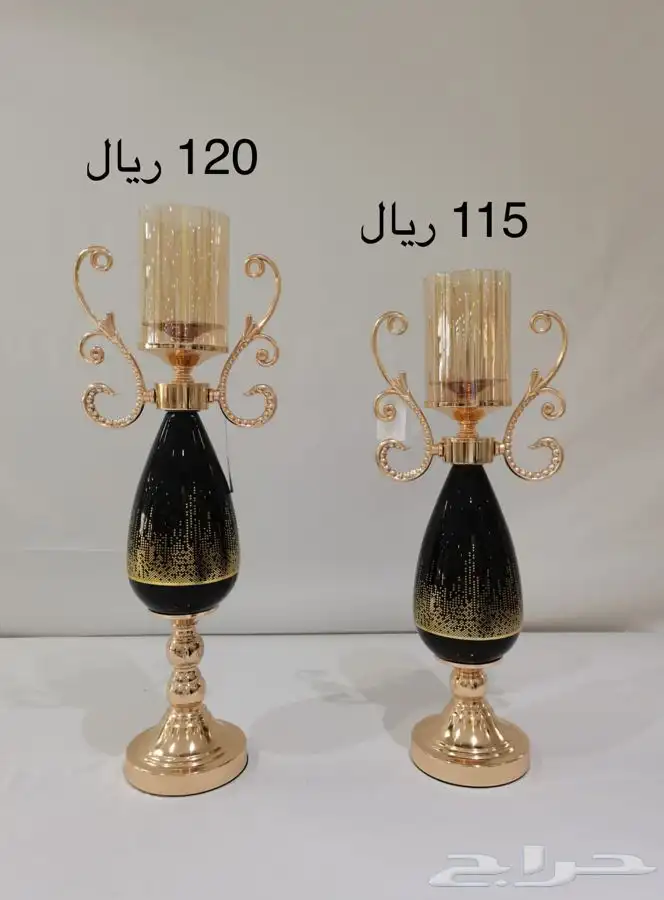شمعدانات ذهبي 10