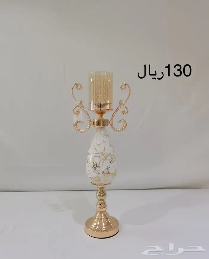 شمعدانات ذهبي 9