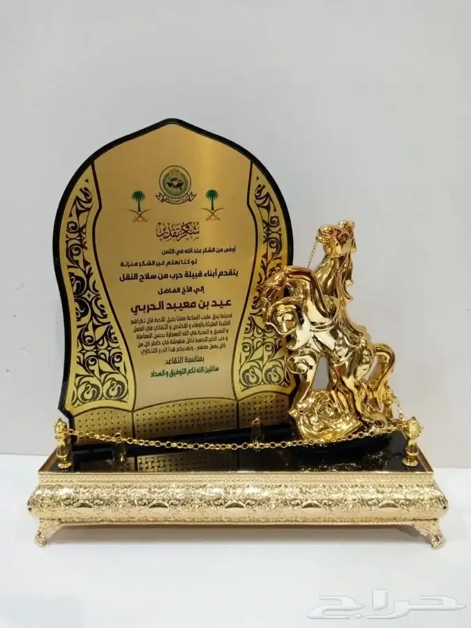 دروع تذكارية نجمة سيف سيوف هدايا تخرج ضباط كليه عسكرية 58