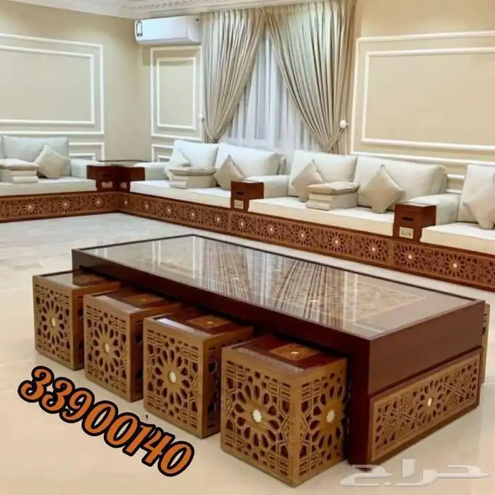 كنب مغربي جديد من المصنع 4 5 0