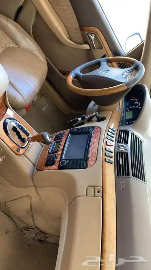 تم البيع   تم البيع   تم البيع مرسيدس S 320 فياقرا 2001 16