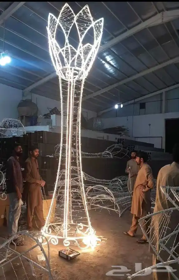 اعمده اناره ديكوريه وامضلع تسليم استشاري 14