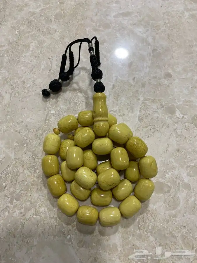 سبحة تراب كهرمان 1