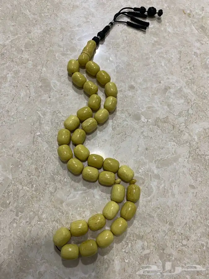 سبحة تراب كهرمان 0