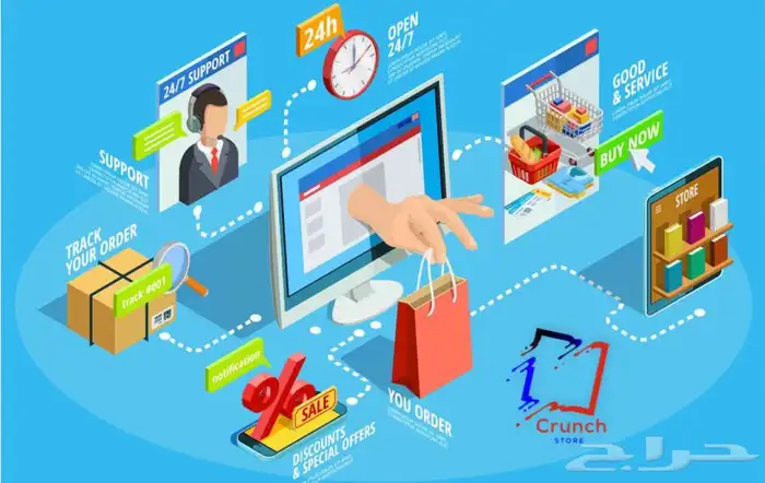 تصميم متجر الكتروني كامل 0