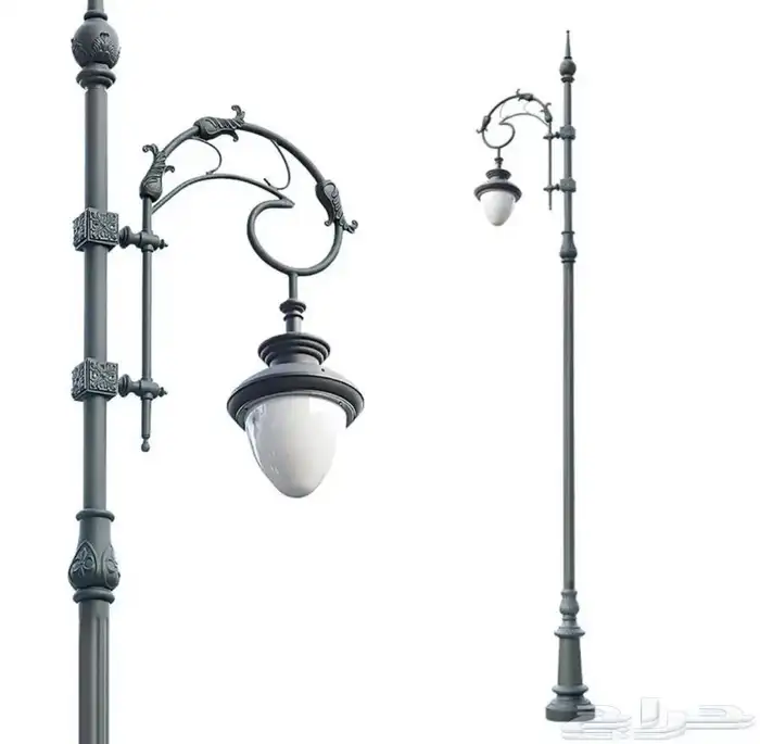 اعمده اناره ديكوريه وامضلع تسليم استشاري 63