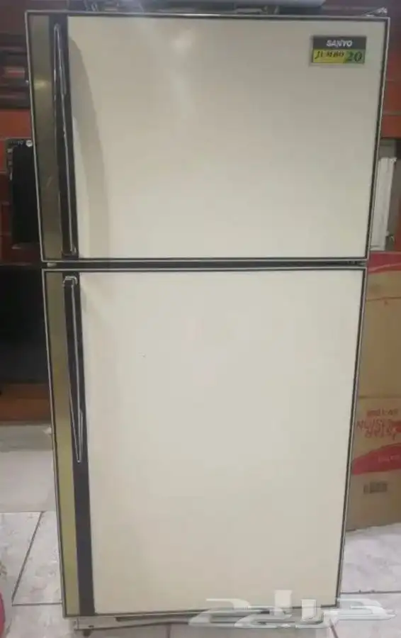 ثلاجة سانيو ياباني مخزنه اخت الجديدة 1