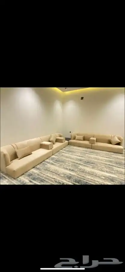 كنب مجالس مودرن حرف ال L 12