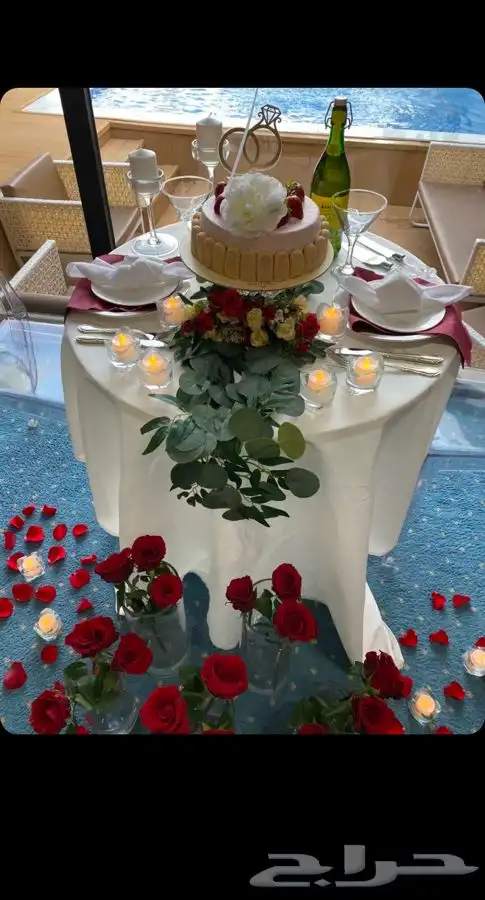 تنسيق يوم الحب ذكرى زواج وتجهيز غرف عرسان 3