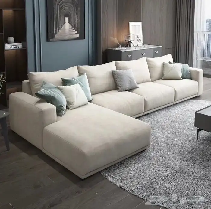 كنب مجالس مودرن حرف ال L 22