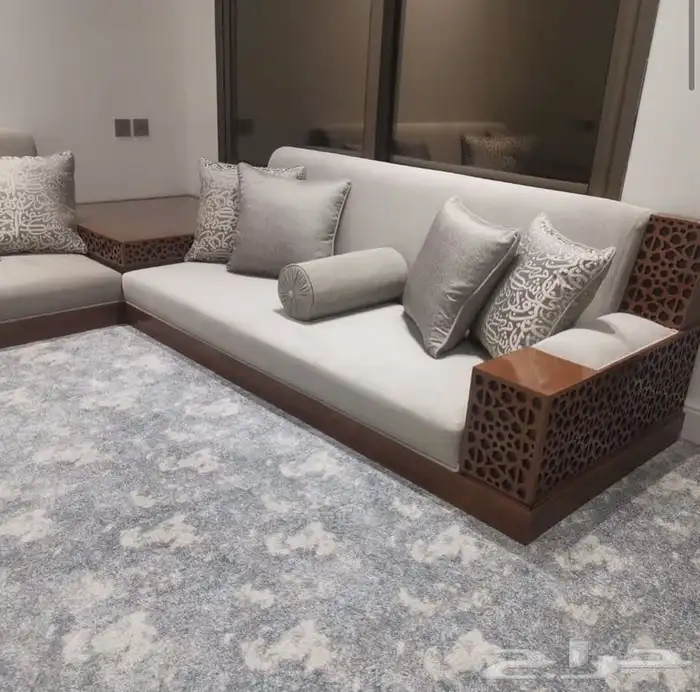 كنب مجالس مودرن حرف ال L 14