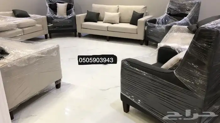 كنب مجالس مودرن حرف ال L 31