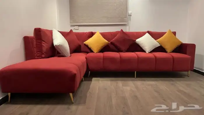 كنب مجالس مودرن حرف ال L 4