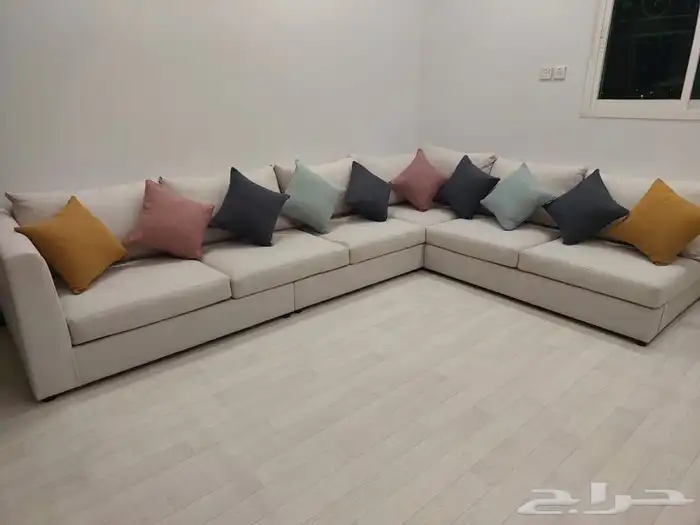 كنب مجالس مودرن حرف ال L 3