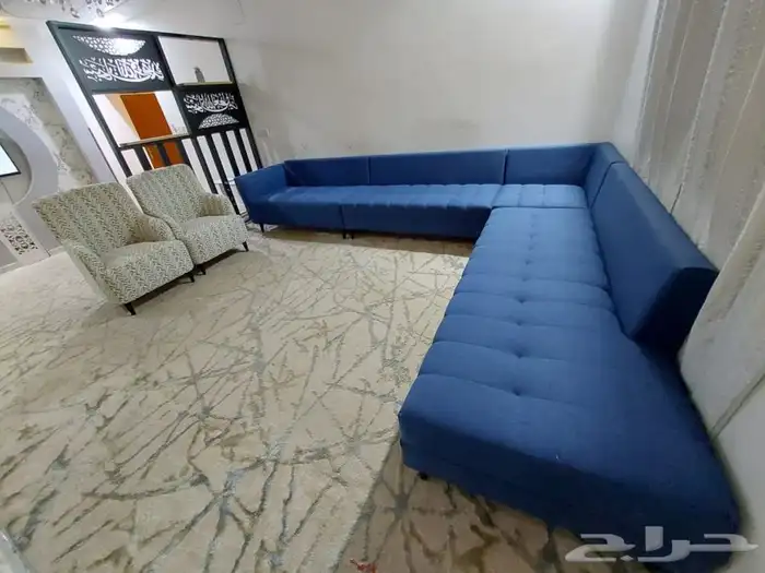 كنب مجالس مودرن حرف ال L 20