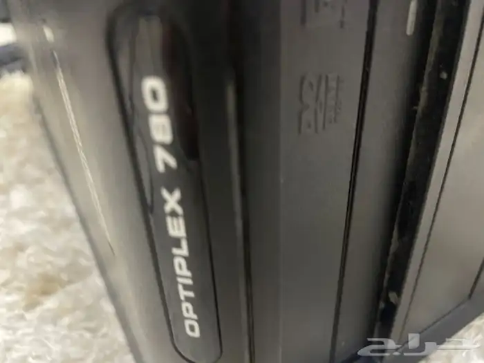 كمبيوتر ديل4 رام مع 256SSD السريع جدا مع شاشة وقطعة واي فاي 4