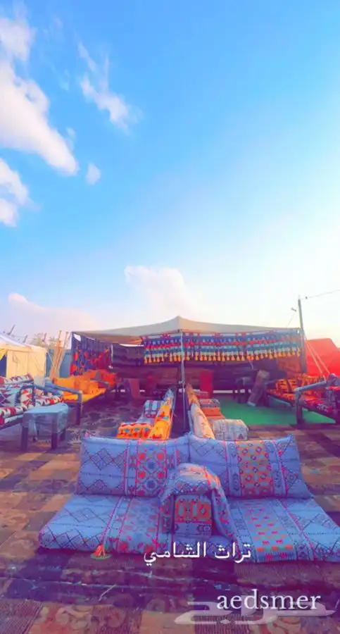 للبيع مظلات الحلال ومظلات السياره والخيام والبيوت الشعر 50