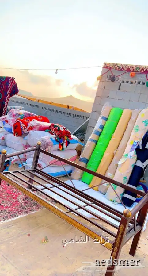 للبيع مظلات الحلال ومظلات السياره والخيام والبيوت الشعر 44