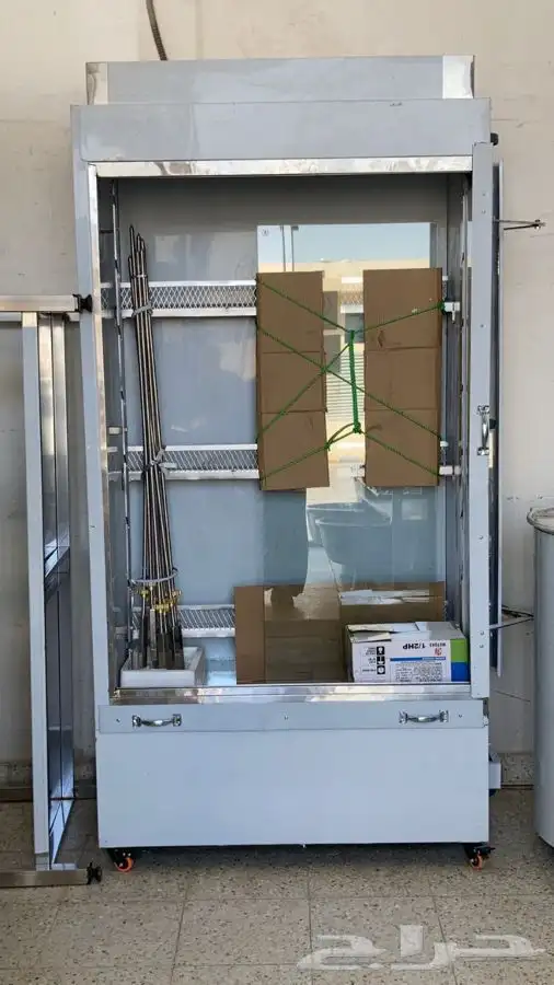 شواية دجاج غاز شوايه غاز 8 أسياخ شواية دجاج استيل 1