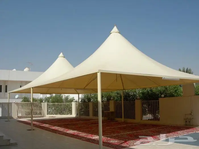 خيام ملكيه ومضلات سيارات وسواتر 13