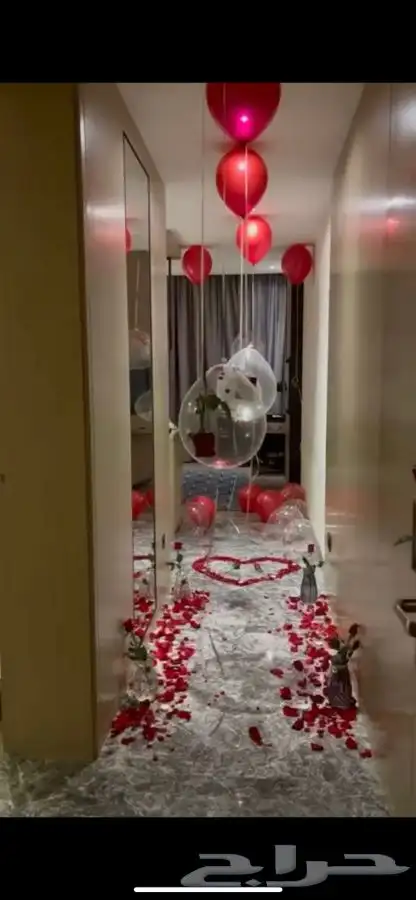 تنسيق ذكرى زواج وتجهيز غرف عرسان 8
