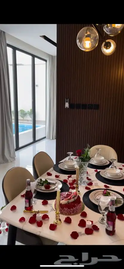 تنسيق ذكرى زواج وتجهيز غرف عرسان 12