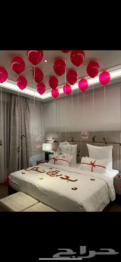 تنسيق ذكرى زواج وتجهيز غرف عرسان 3