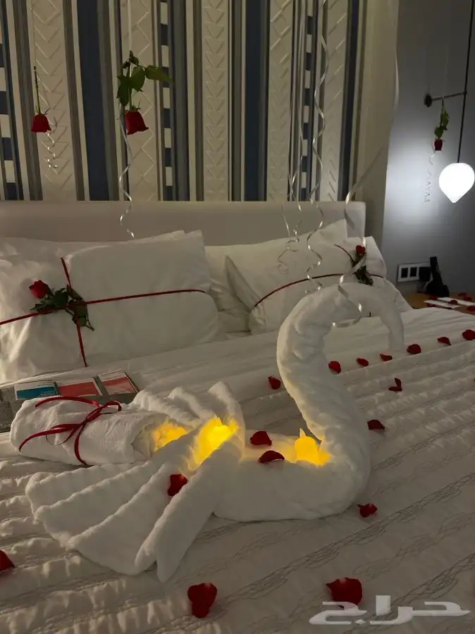 تنسيق ذكرى زواج وتجهيز غرف عرسان 24