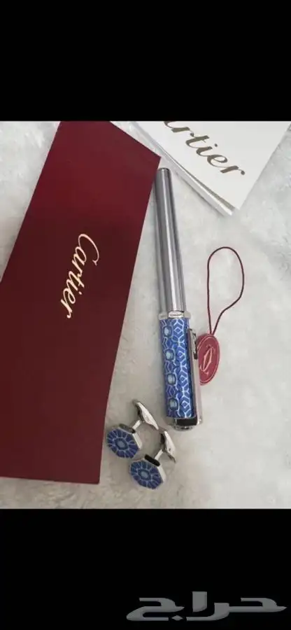 اقلام كارتير ومونت بلانك أقنر 170 قلم وكبك 190 عرض 25