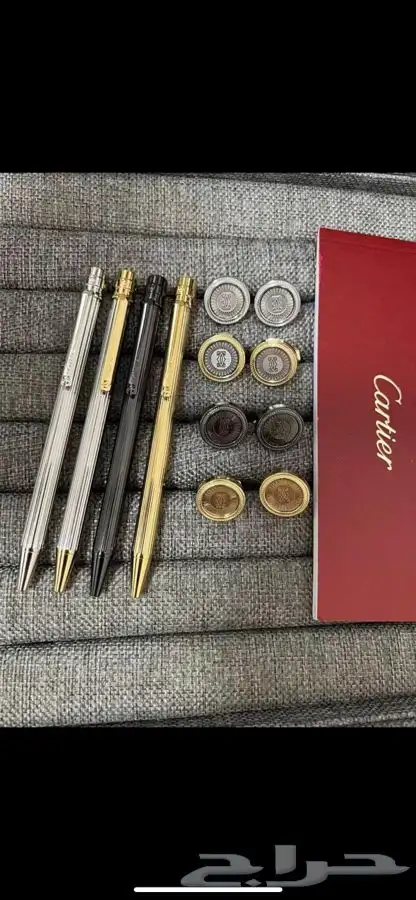 اقلام كارتير ومونت بلانك أقنر 170 قلم وكبك 190 عرض 94