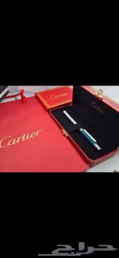 اقلام كارتير ومونت بلانك أقنر 170 قلم وكبك 190 عرض 83