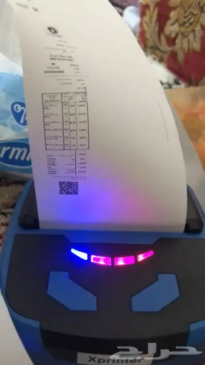 ورق كاشير حرارى ورق مدى طابعات فواتير وباركود 4
