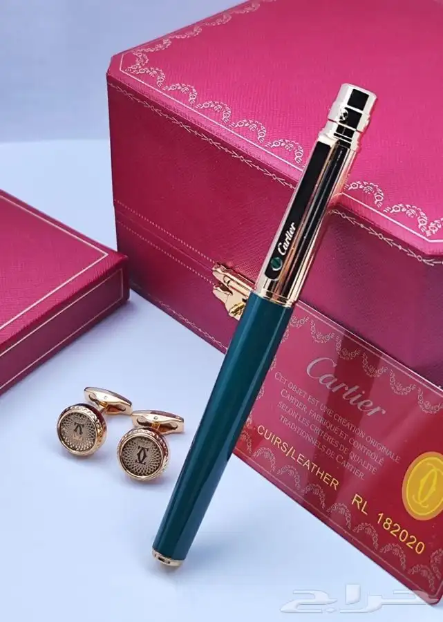 اقلام كارتير ومونت بلانك أقنر 170 قلم وكبك 190 عرض 74