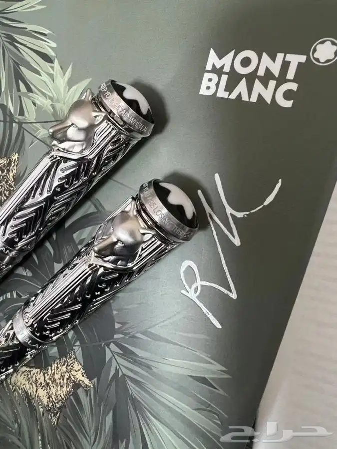 اقلام كارتير ومونت بلانك أقنر 170 قلم وكبك 190 عرض 59