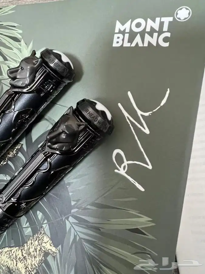 اقلام كارتير ومونت بلانك أقنر 170 قلم وكبك 190 عرض 61
