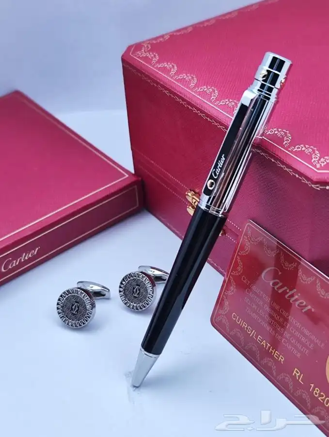 اقلام كارتير ومونت بلانك أقنر 170 قلم وكبك 190 عرض 67