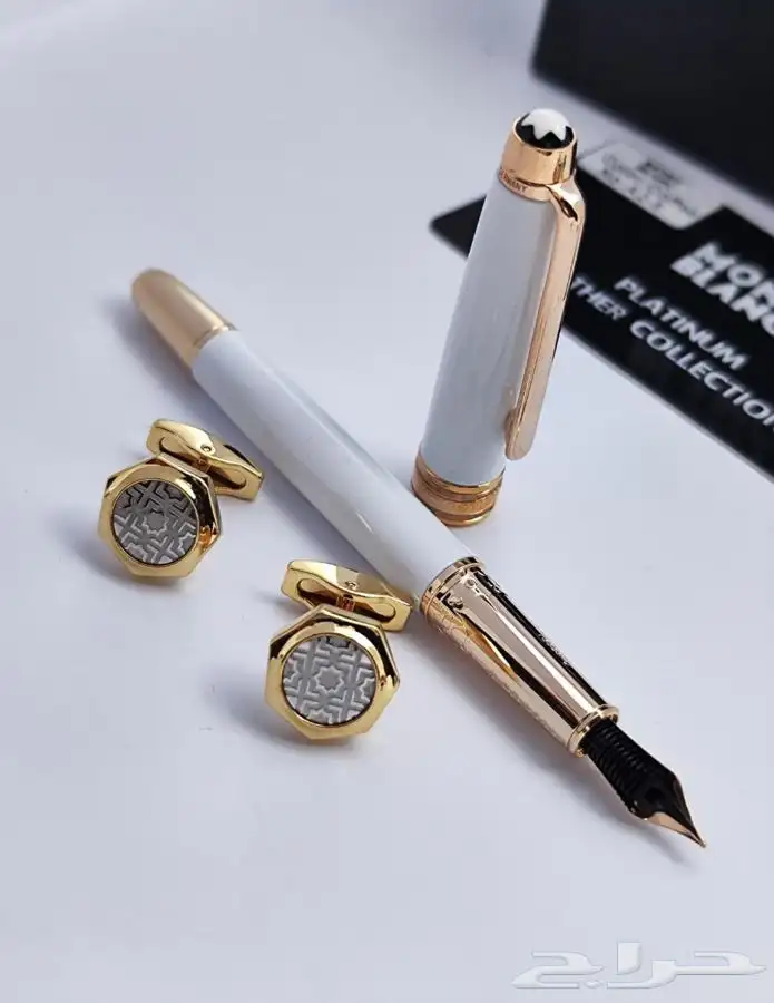 اقلام كارتير ومونت بلانك أقنر 170 قلم وكبك 190 عرض 51