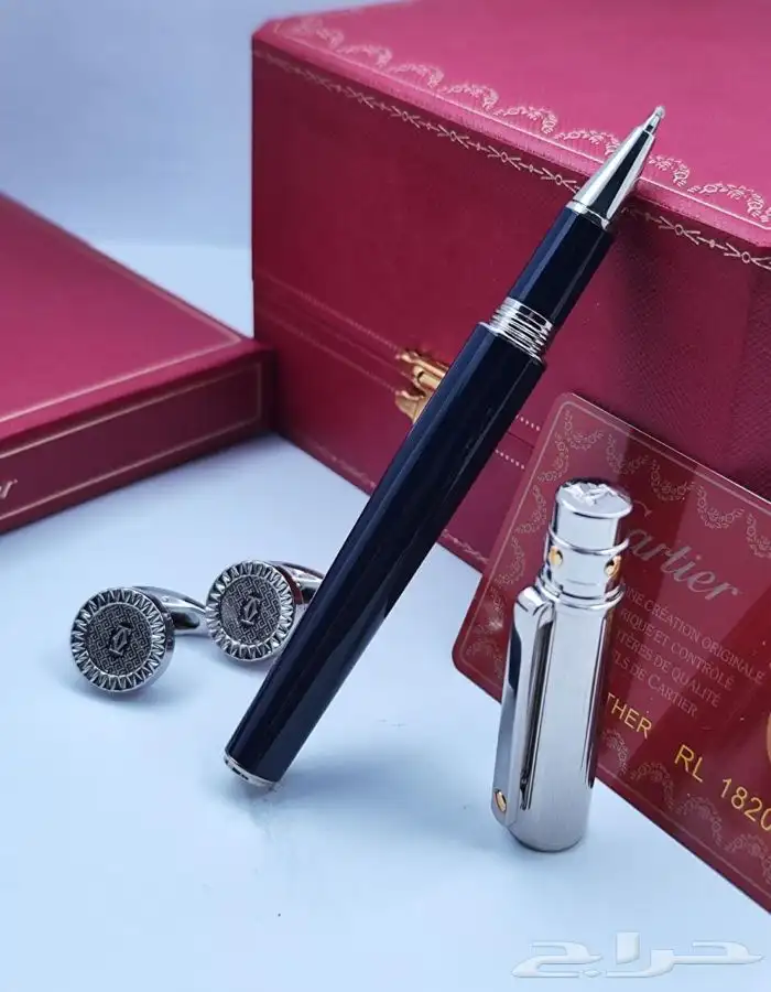 اقلام كارتير ومونت بلانك أقنر 170 قلم وكبك 190 عرض 68