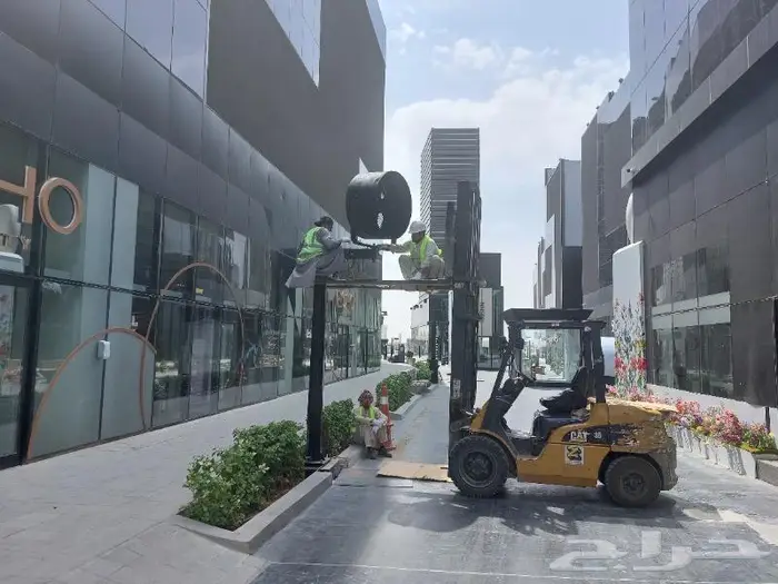 رافعه شوكيه سكين forklift فوركلفت جميع الأحجام للإيجار 8