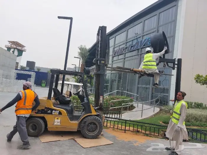 رافعه شوكيه سكين forklift فوركلفت جميع الأحجام للإيجار 9