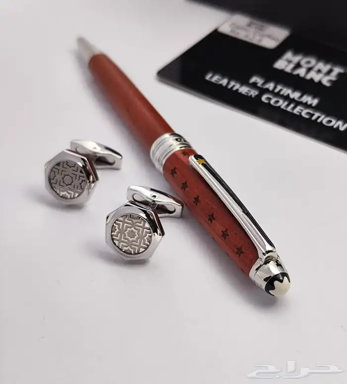 اقلام كارتير ومونت بلانك أقنر 170 قلم وكبك 190 عرض 46