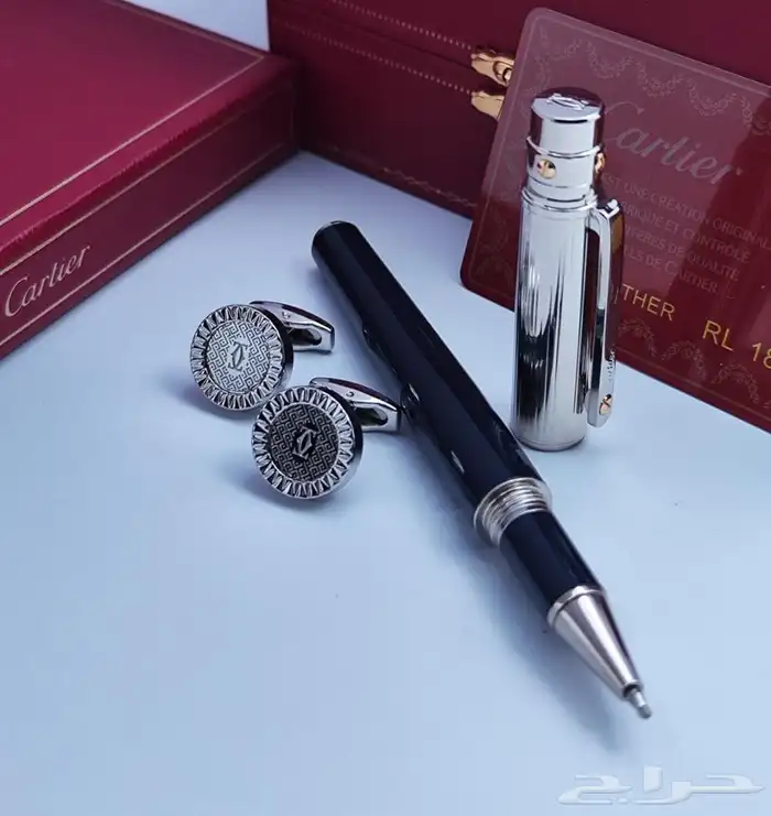 اقلام كارتير ومونت بلانك أقنر 170 قلم وكبك 190 عرض 70