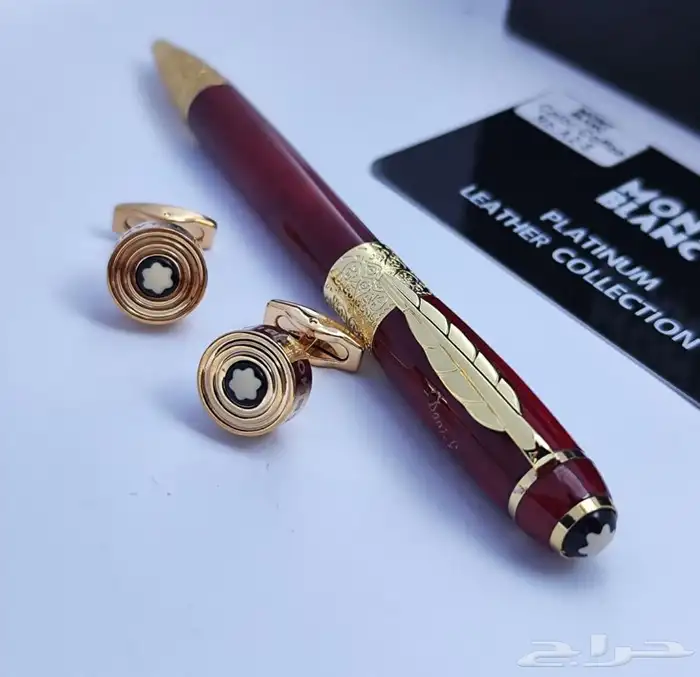 اقلام كارتير ومونت بلانك أقنر 170 قلم وكبك 190 عرض 53