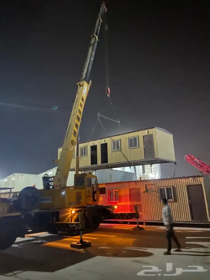 نقل بركسات ورفع الغرف إل العماير الرتفعه 1