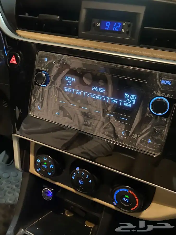 مسجلات اليحيى جديدة ( الاصلي بختم تايوتا ) بلوتوث 3