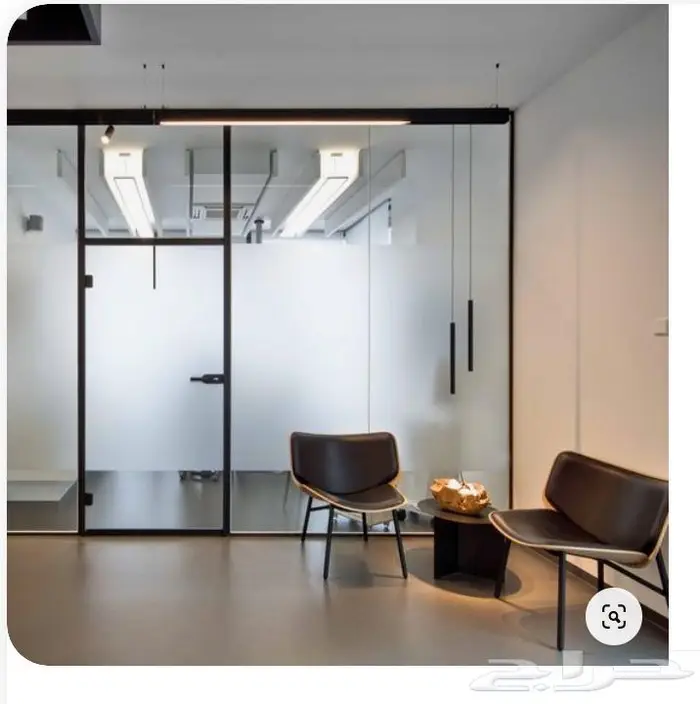 استيكر مثلج او مرمل للمكاتب والمعارض 0