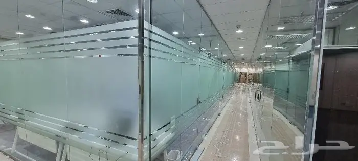 استيكر مثلج او مرمل للمكاتب والمعارض 9