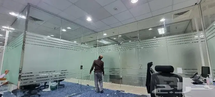 استيكر مثلج او مرمل للمكاتب والمعارض 20